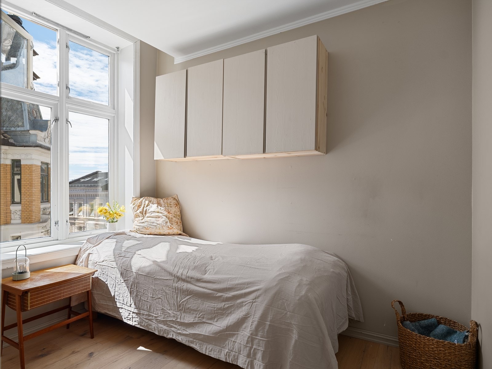 Leiligheten har to soverom med fleksible innredningsmuligheter. Galleribilde