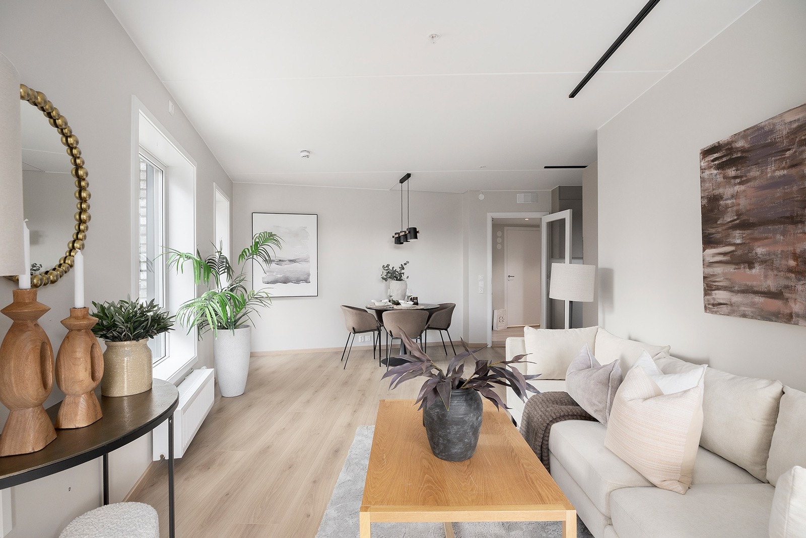 Her er det rom for sofa og annet ønsket møblement. Galleribilde