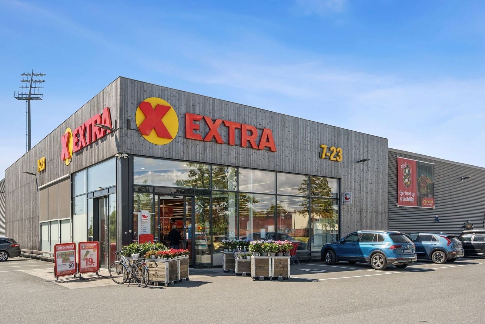 På Pindsle finner man Extra og mange andre butikker. Galleribilde