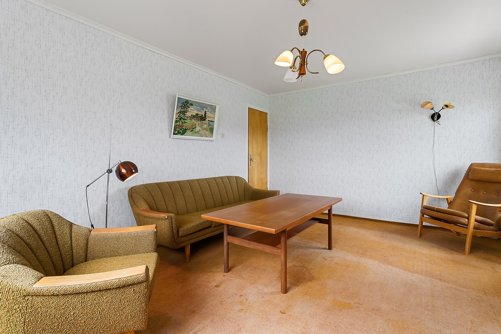 Loftstue. Galleribilde