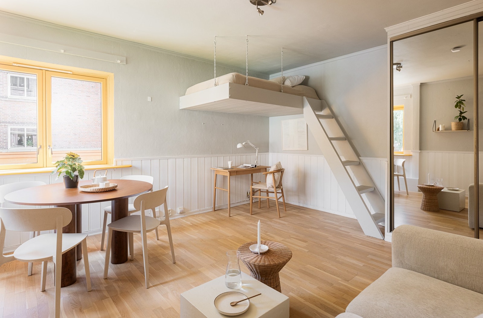 Dette er en pen 1-roms andelsleilighet med arealeffektiv planløsning. Galleribilde