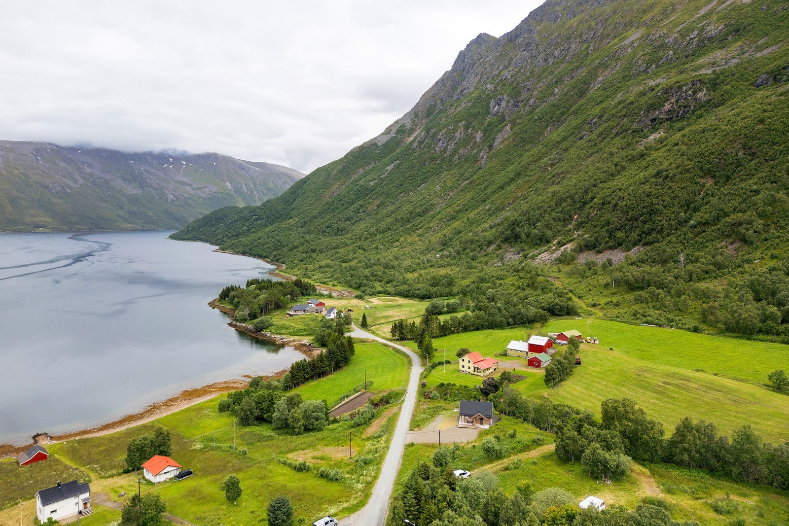 Her er det naturskjønne omgivelser i alle retninger. Galleribilde