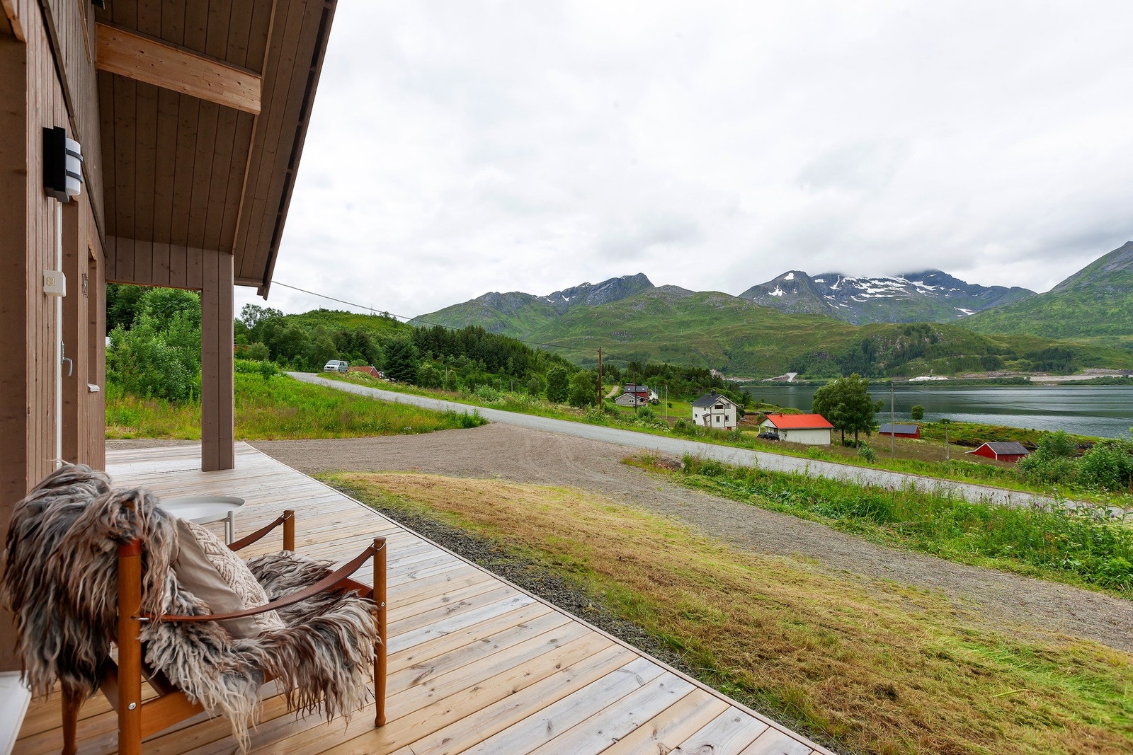 Her kan man nyte fine dager i solveggen. Galleribilde