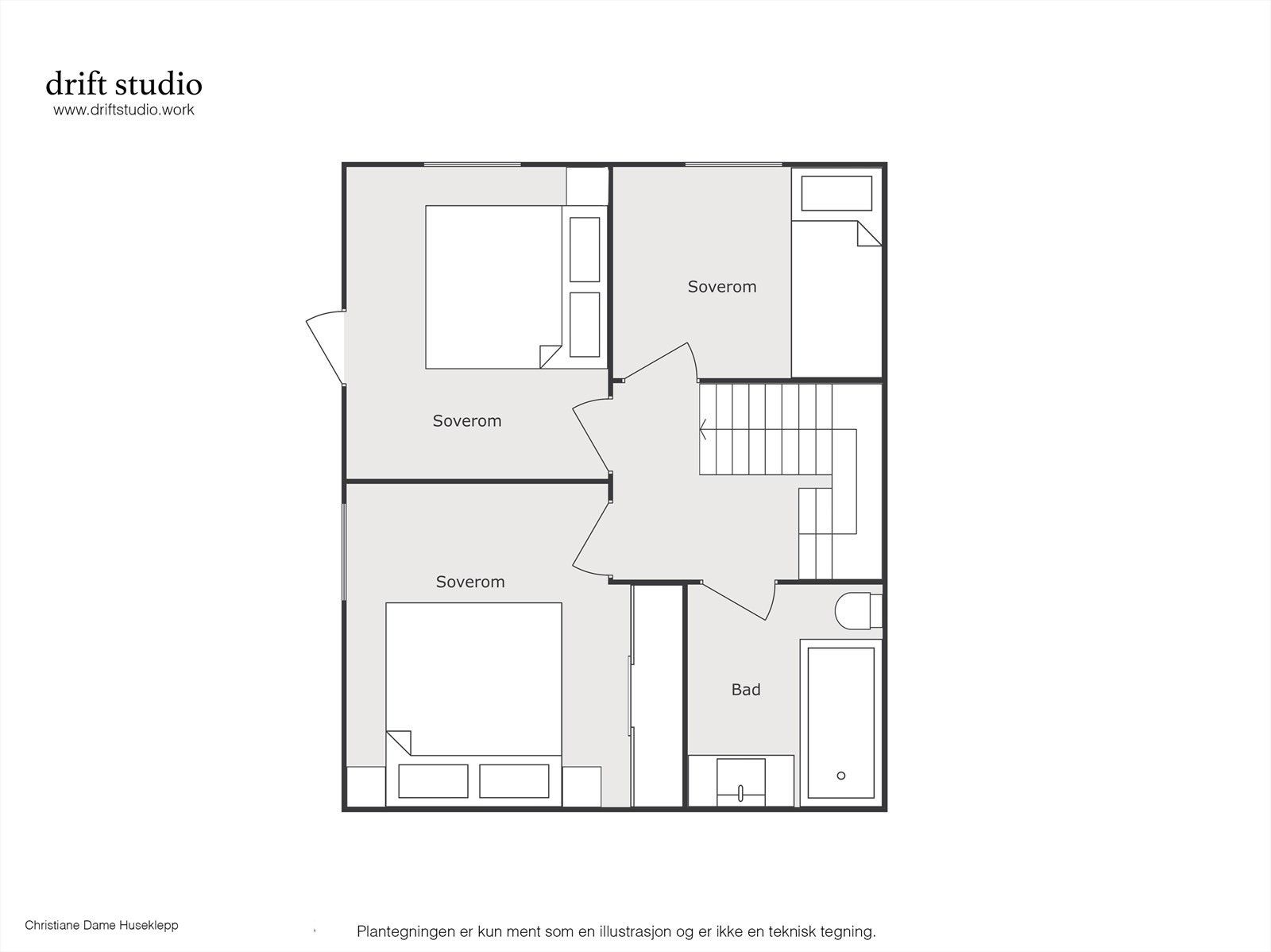 - Plantegning 1.etasje - Galleribilde
