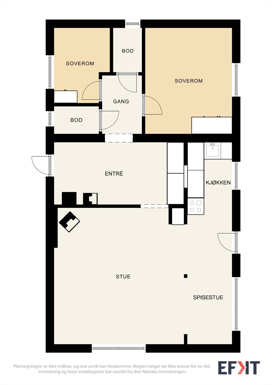Planløsning. Galleribilde