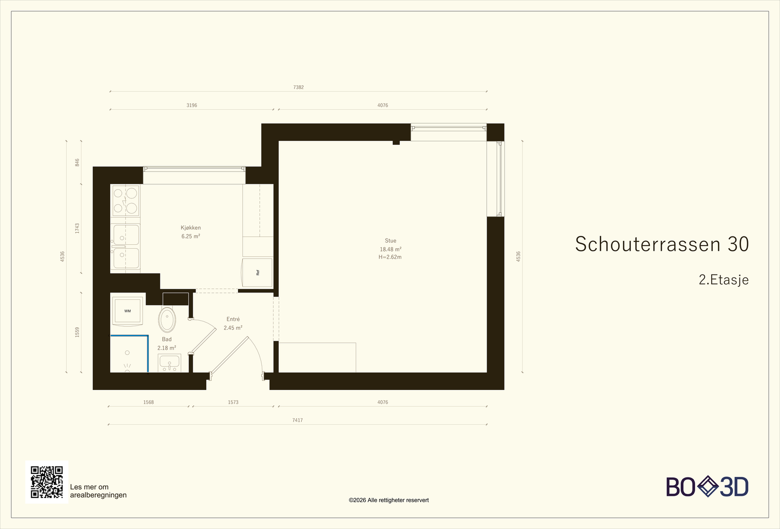 Plantegning. Galleribilde