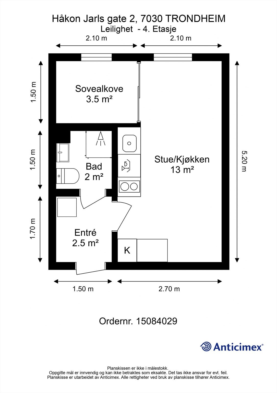 Planskisse. Galleribilde