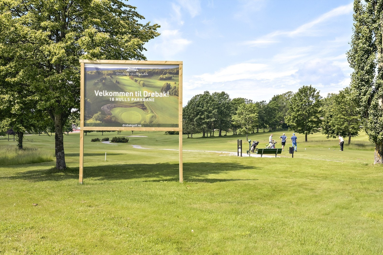 Flott og populær 18 hulls parkbane Galleribilde