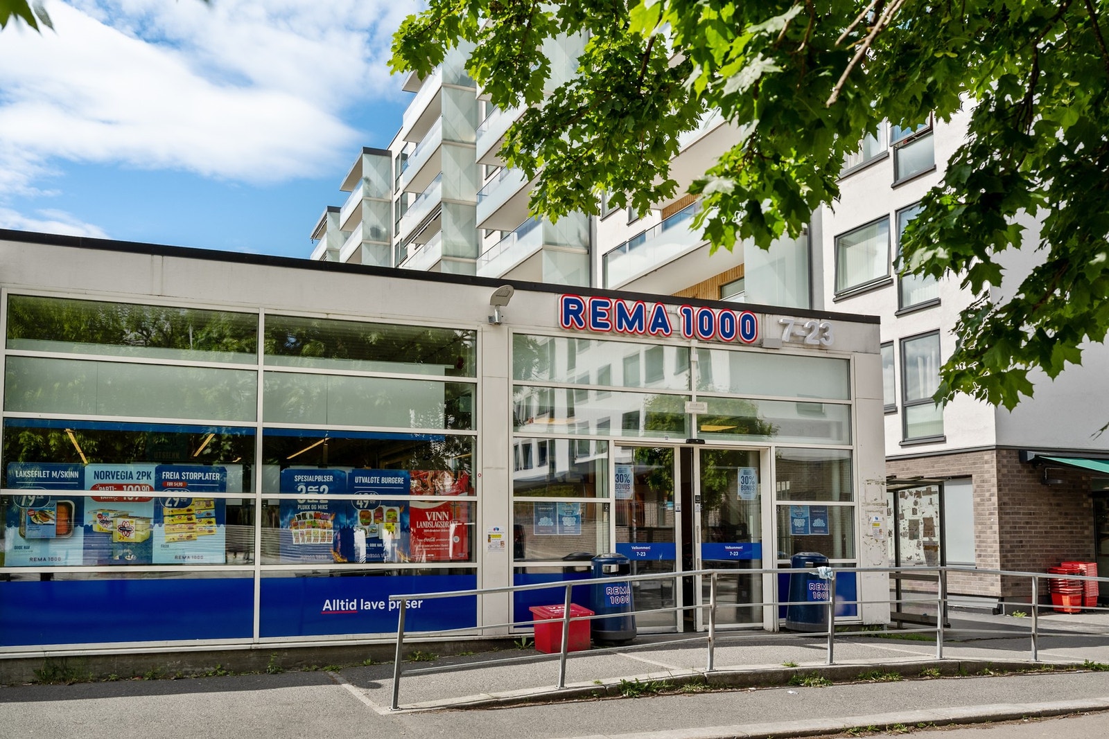 Du har kort gåavstand til Rema 1000. Galleribilde