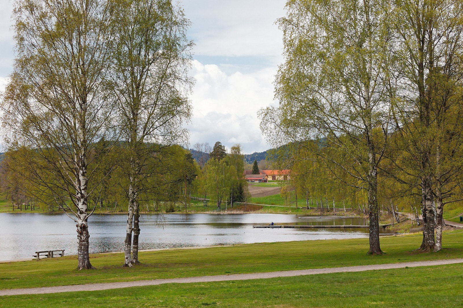 En hyggelig spasertur fra leiligheten gjennom Mærrdalen, vil du finne idylliske Bogstadvannet med Bogstad gård. Galleribilde