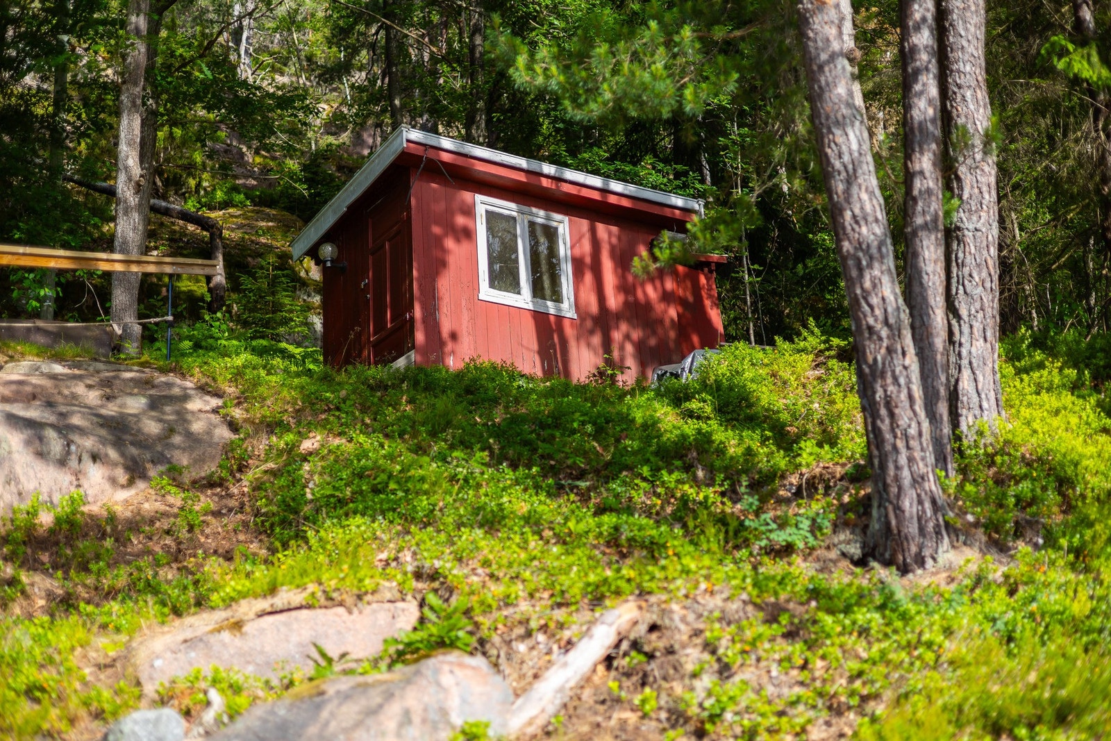 I boden har du plass til det meste av utstyr du behøver. Galleribilde