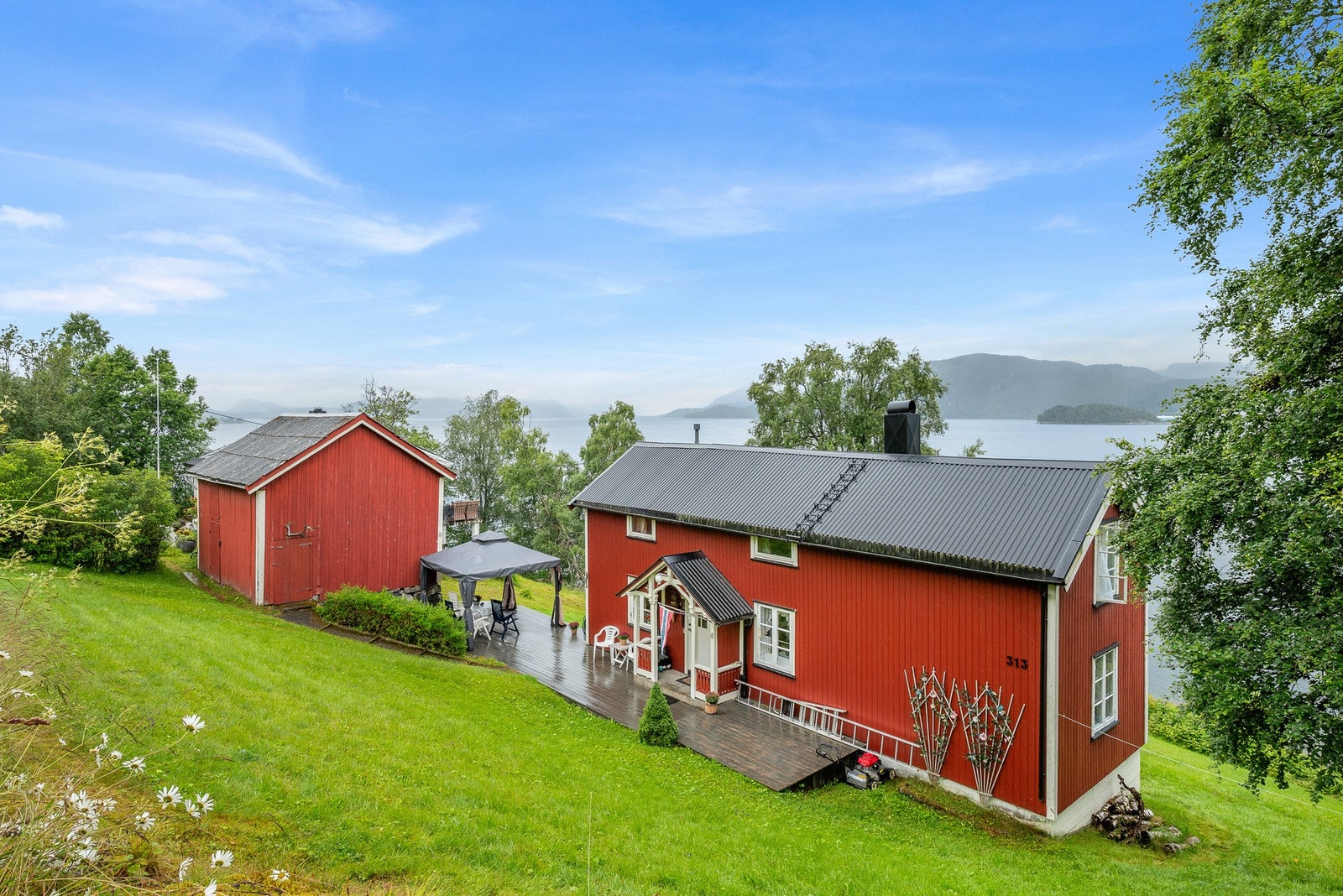 Her kan man invitere venner og familie på hyggelige stunder! Galleribilde