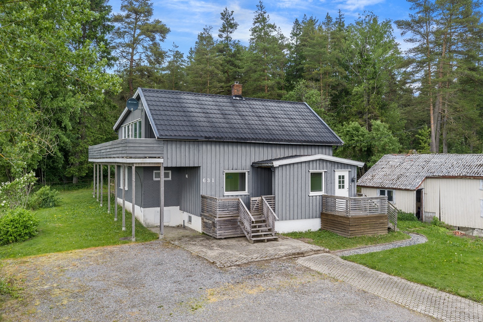 Velkommen til Hølandsveien 631! Foto: Christer Dahl Galleribilde