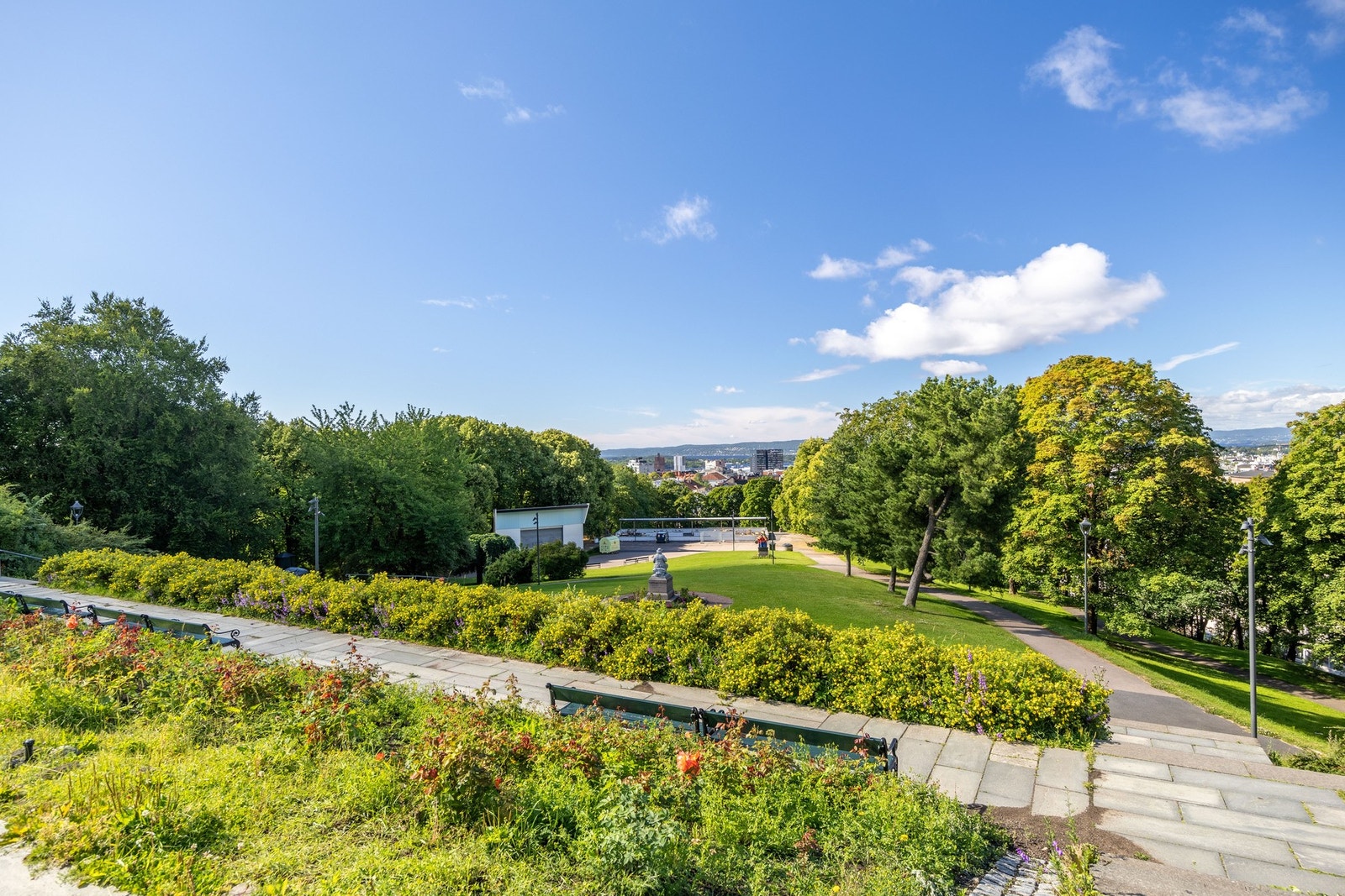 St. Hanshaugen park. Galleribilde