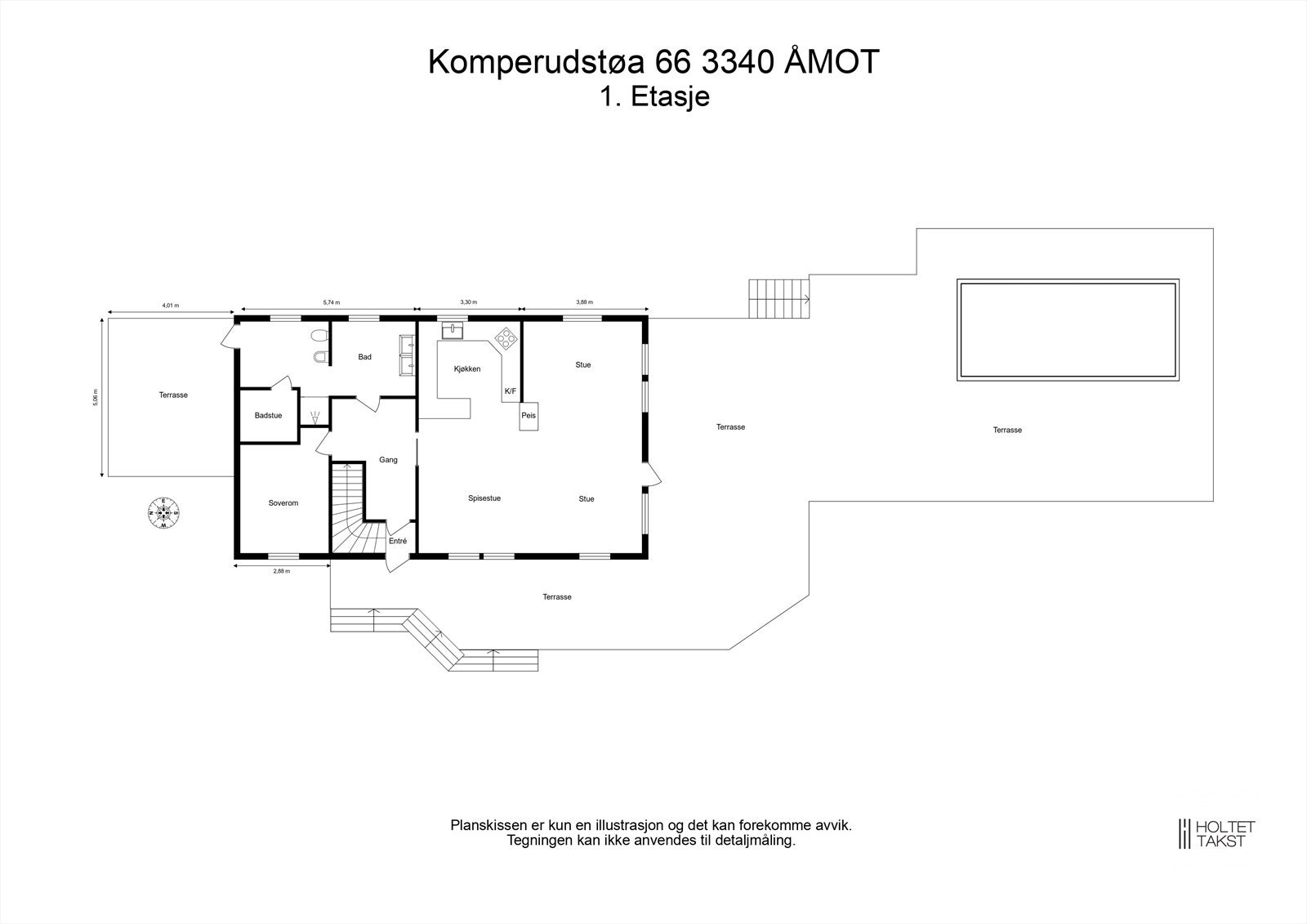 Plantegning første etasje primærbolig Galleribilde