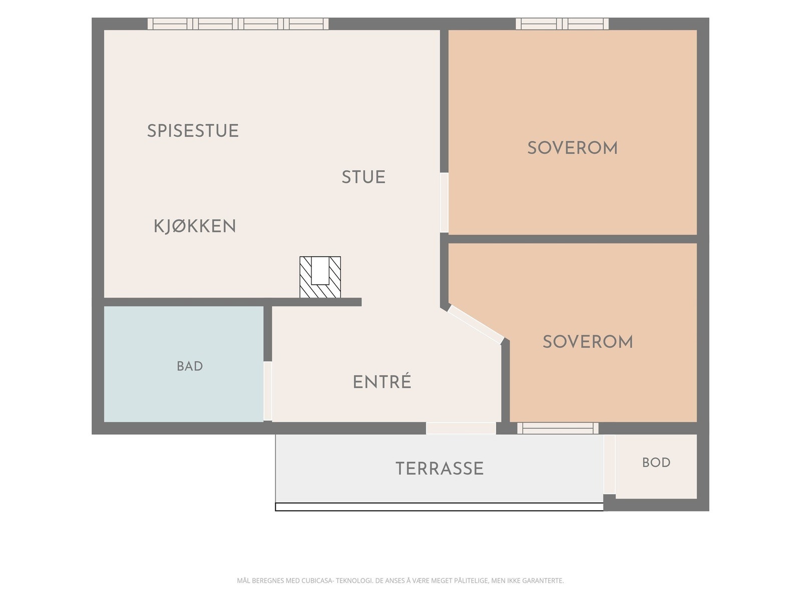 Plantegning. Galleribilde