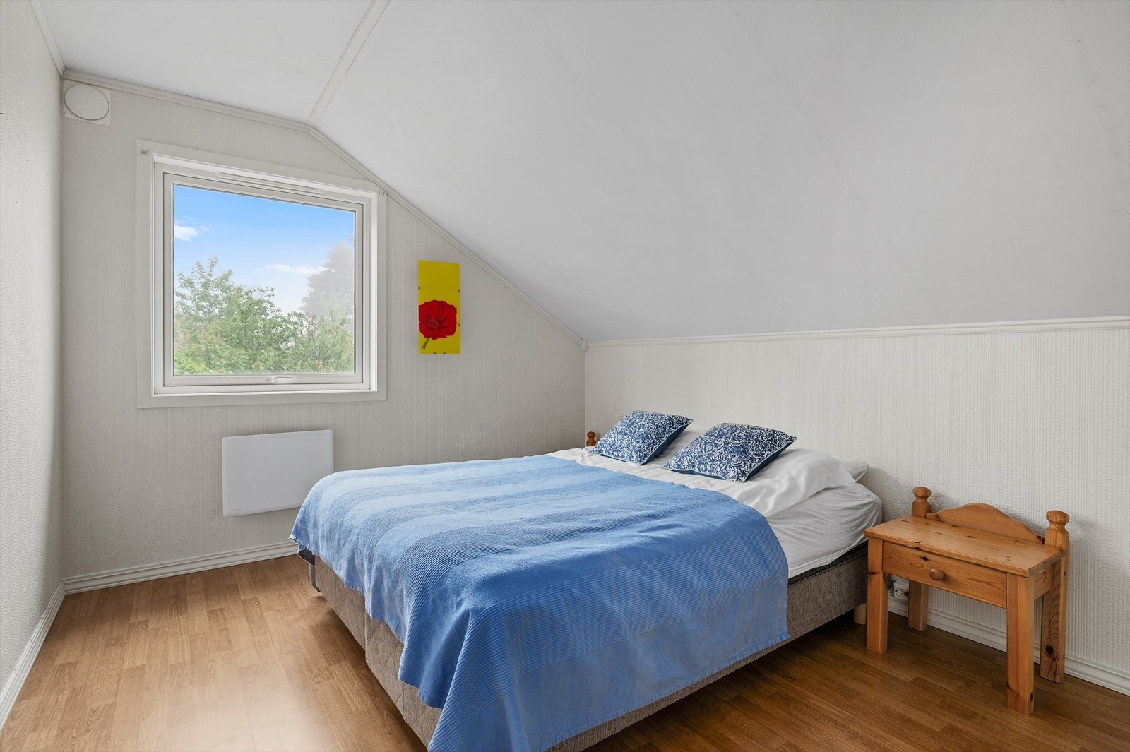 I tillegg til de fire soverommene får du også en loftsgang på 9,5 kvm, som også kan benyttes som en mulig loftstue. Galleribilde