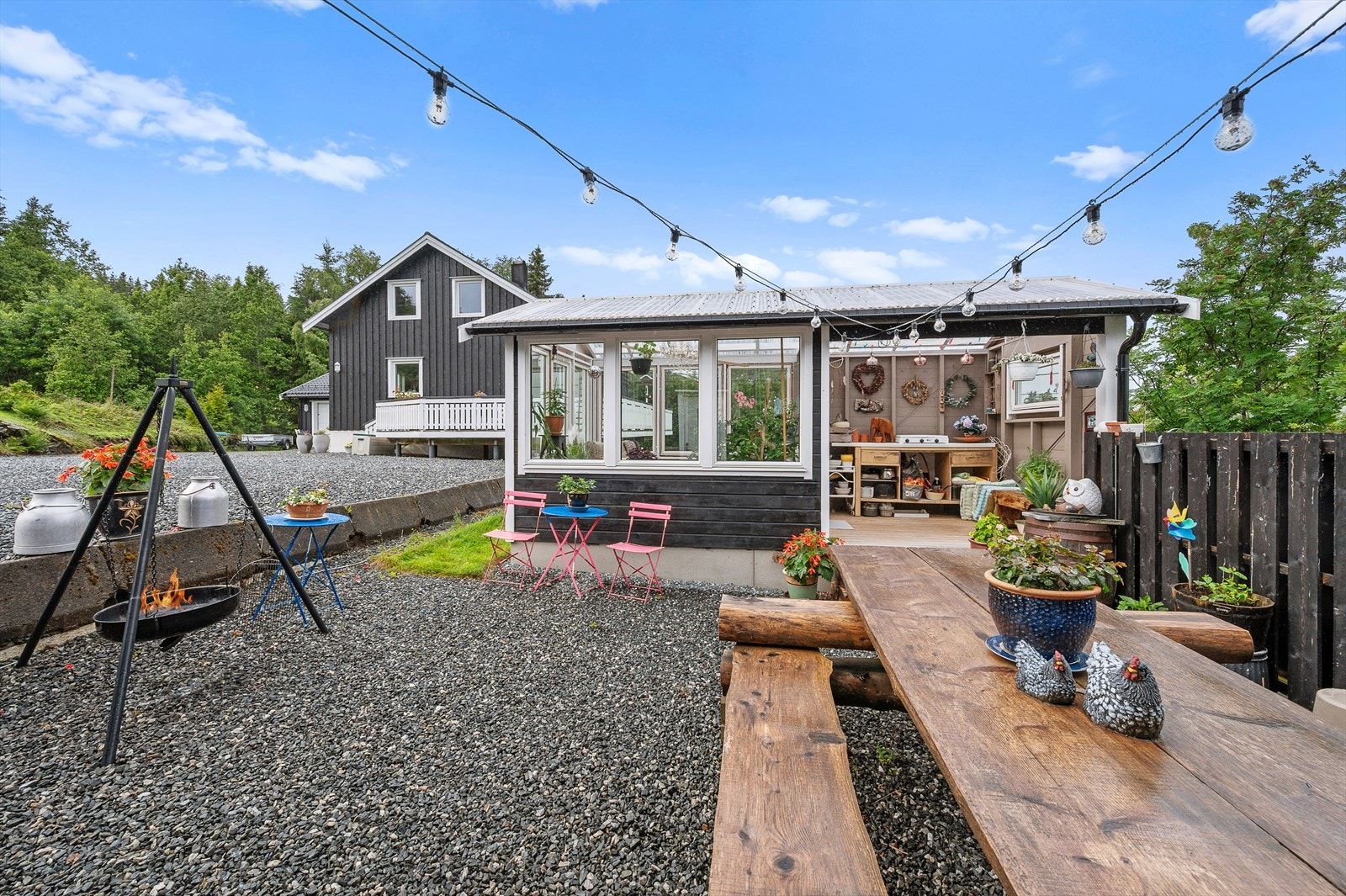Eiendommen har en tomt på 2 118 m². Galleribilde