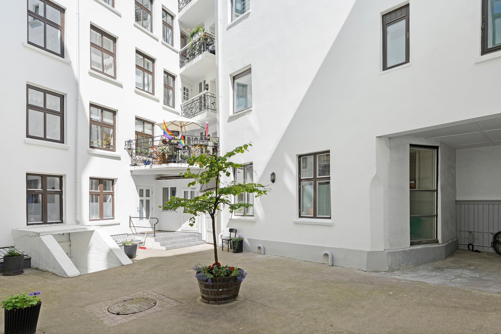 Leiligheten ligger i et populært og sentralt boligområdet på St. Hanshaugen. Galleribilde