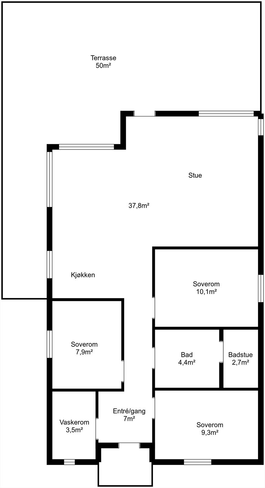 Planskisse Galleribilde