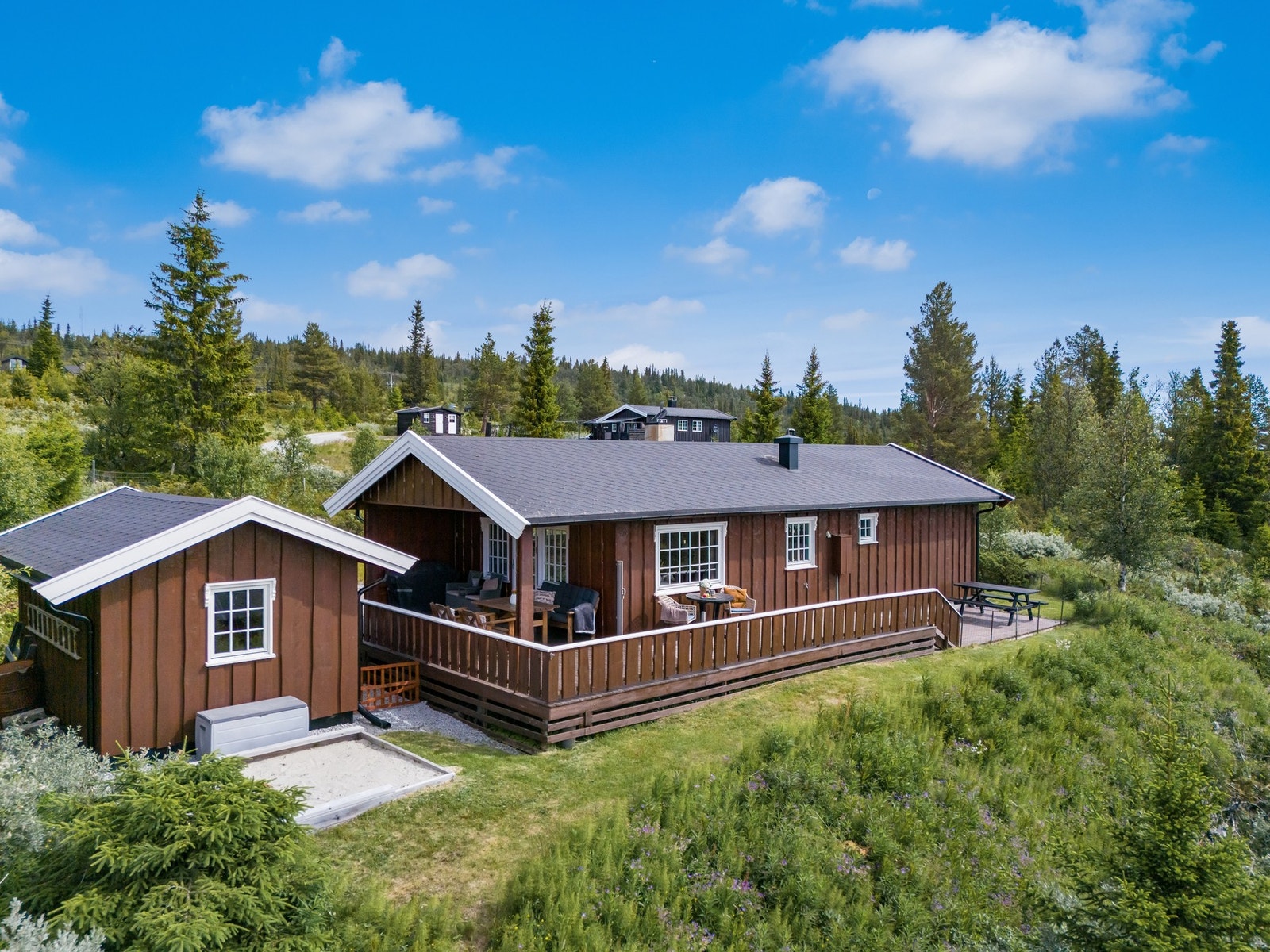 Hytta og uthuset Galleribilde