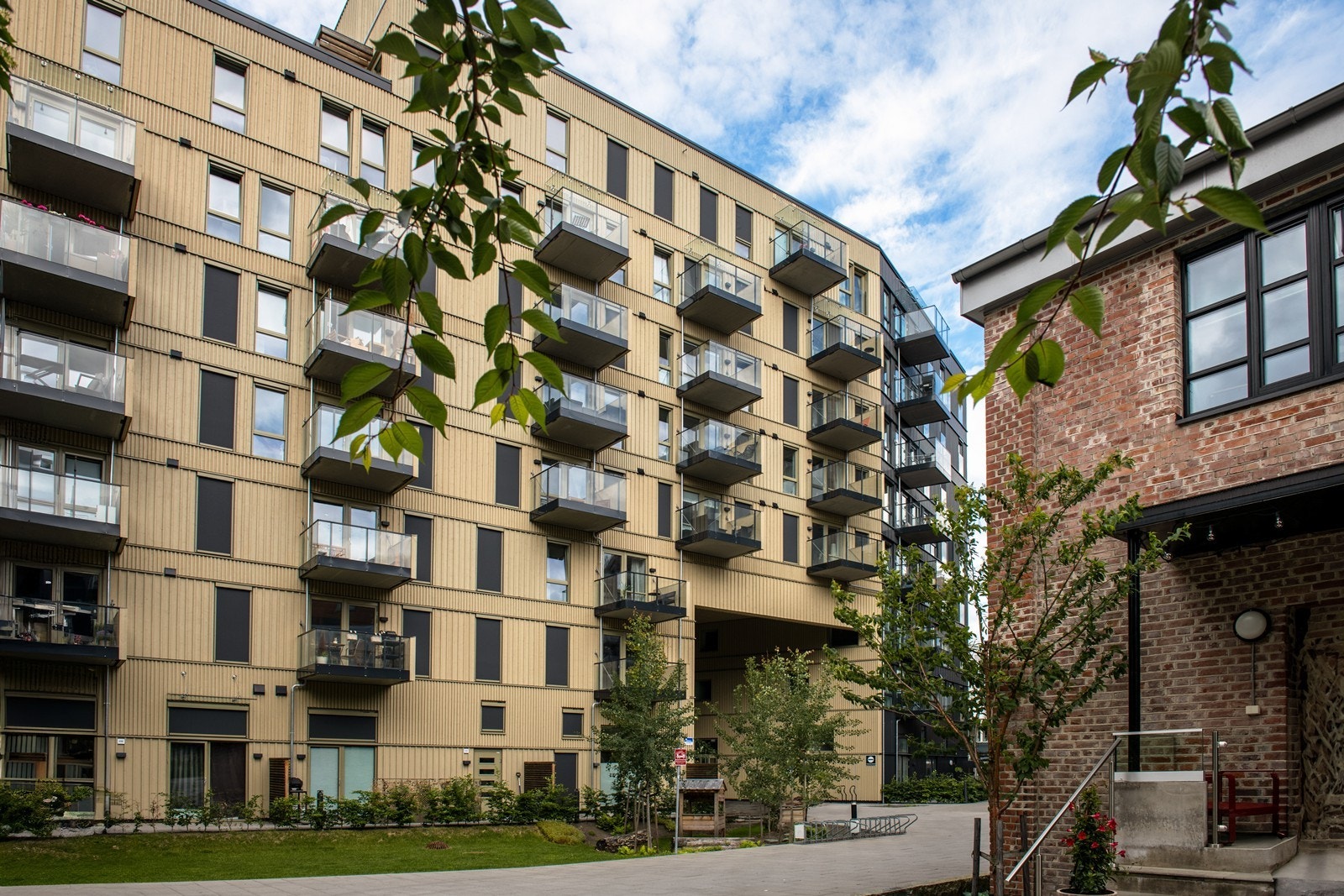 Attraktiv beliggenhet i et nyere og urbant strøk Galleribilde