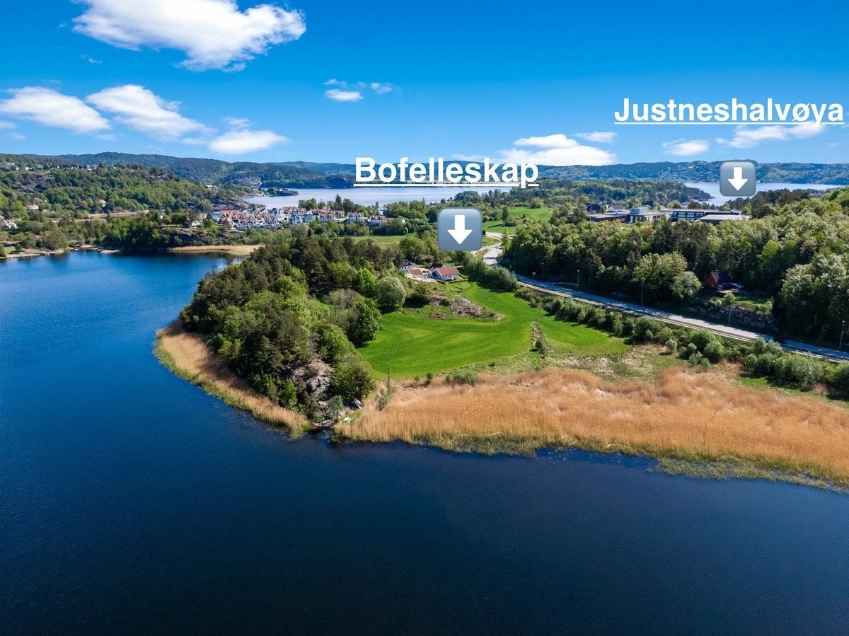 oversikt over tomt Galleribilde