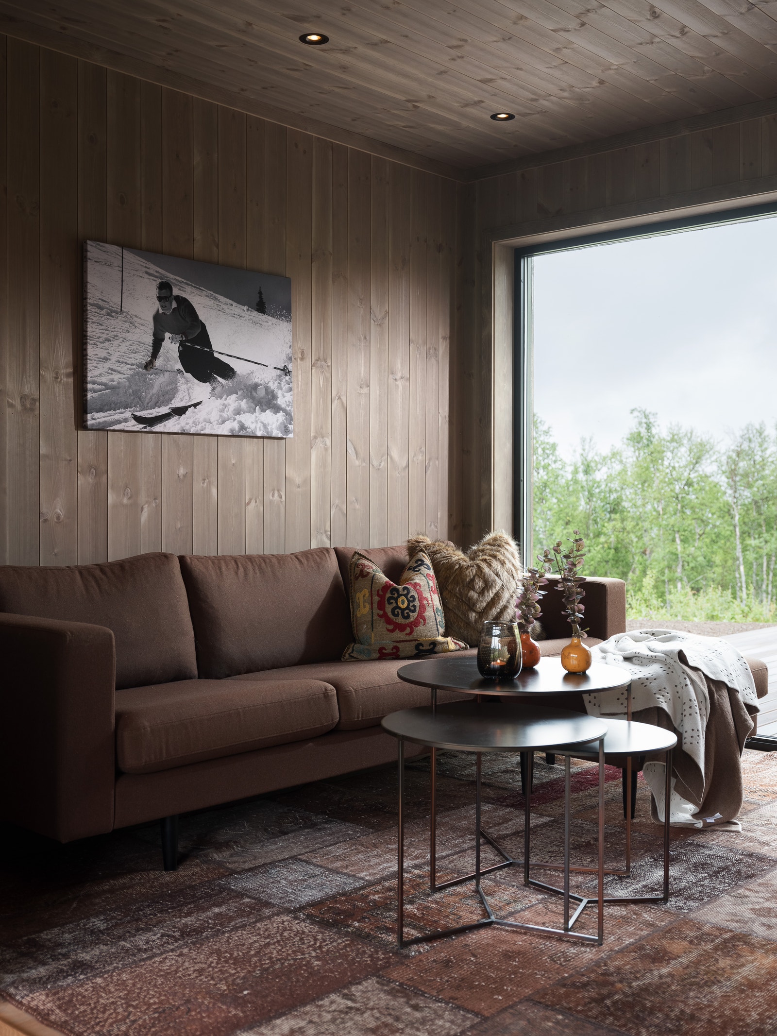 Interiørfoto fra en annen Sjemmedalhytte Galleribilde