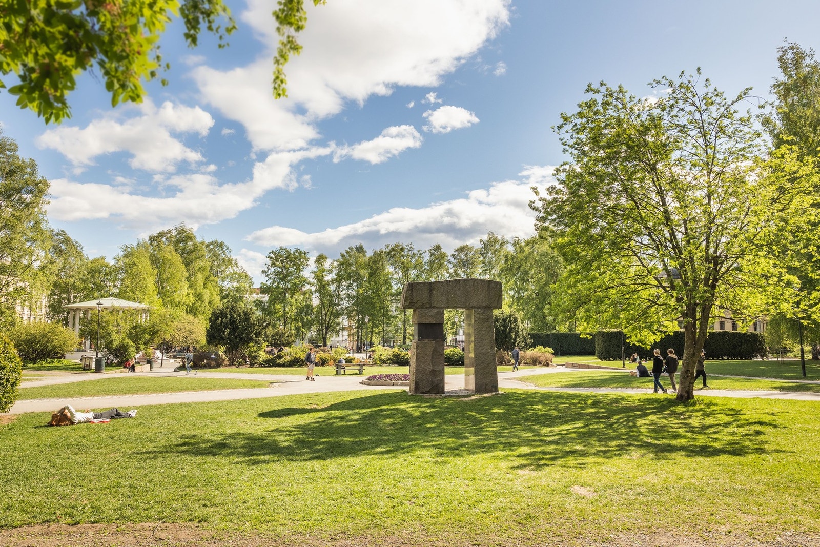 Populære Birkelunden. Galleribilde