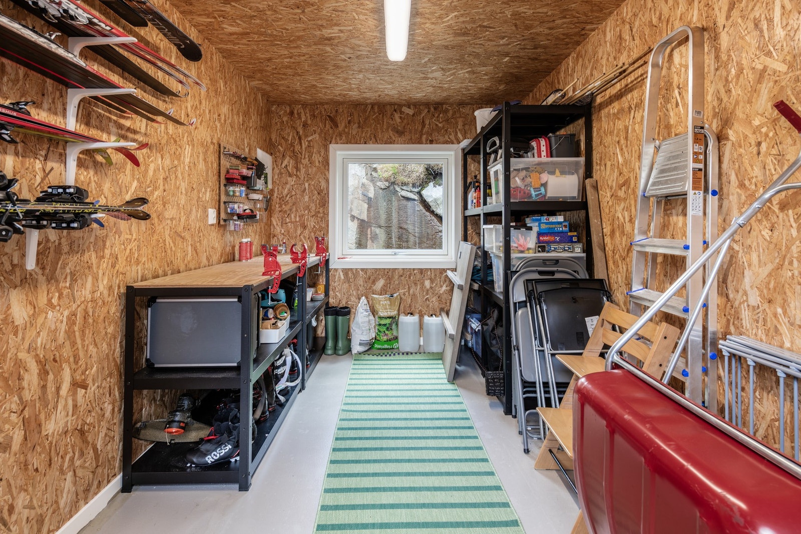 Uteboden har plass til litt av hvert! Galleribilde