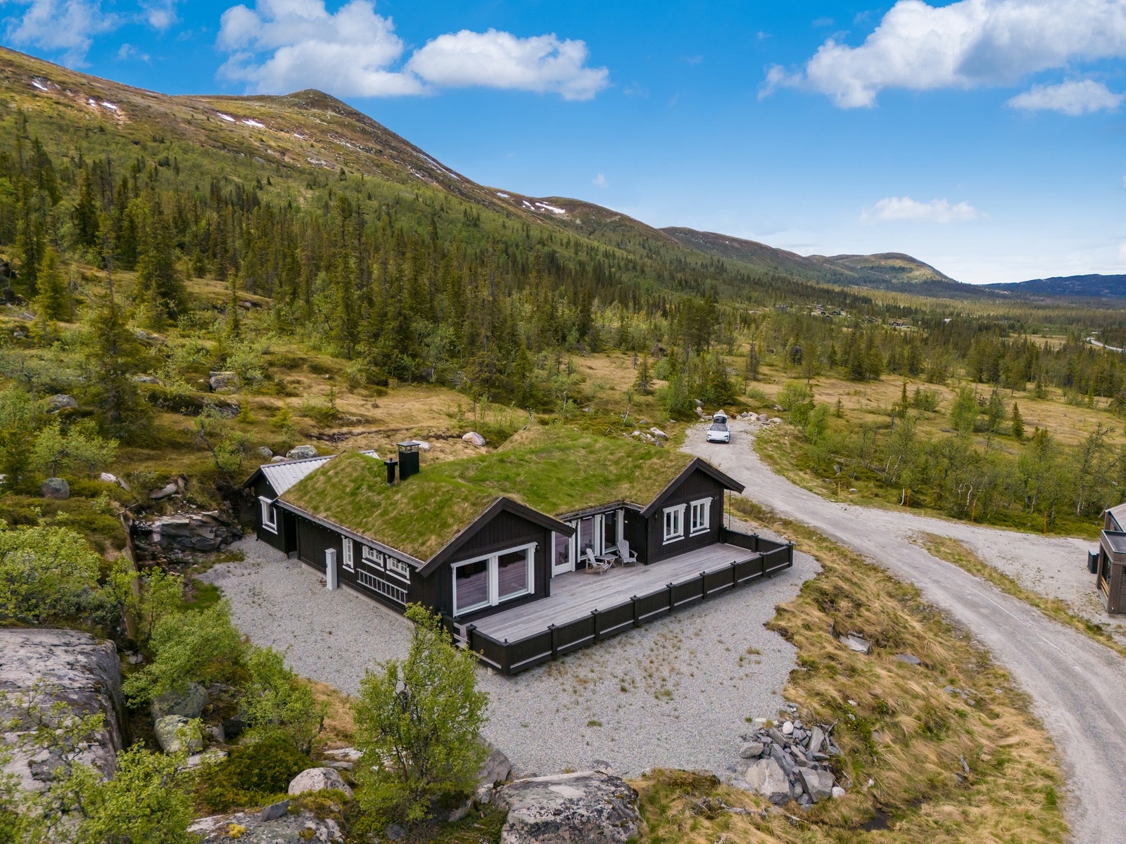 Velkommen til Reinfaret 68 - på Øvre Reinsjøfjell - nær Haglebu. Foto: Terje Bjørnsen Galleribilde