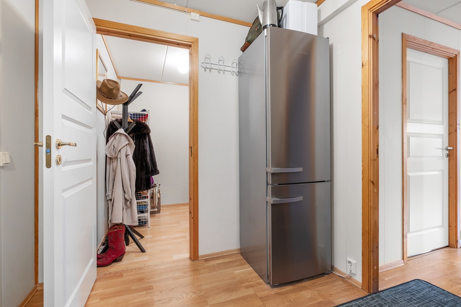 For ytterligere oppbevaring disponerer leiligheten en bod i leiligheten på 4,5 m². Galleribilde