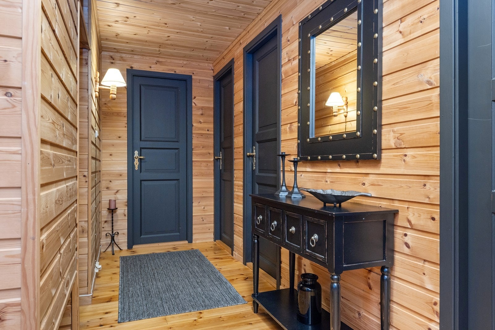Gangen binder sammen soverommene og badet. Galleribilde