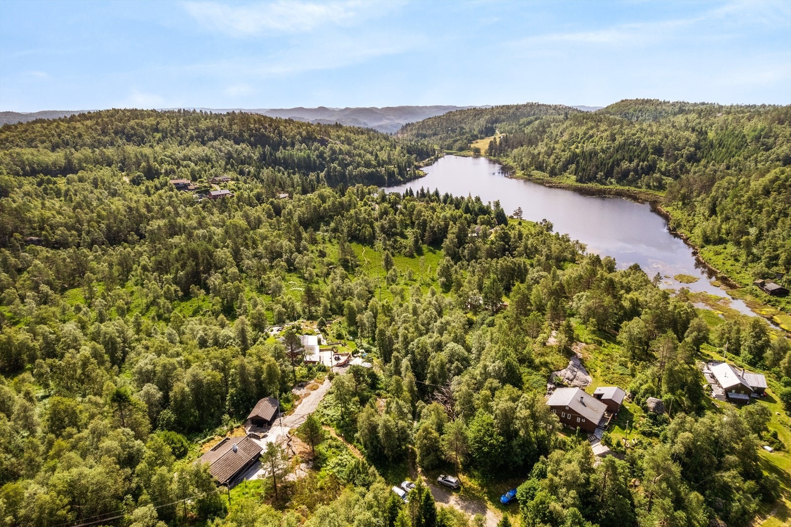 Området byr på flotte turmuligheter rett utenfor døren. Galleribilde