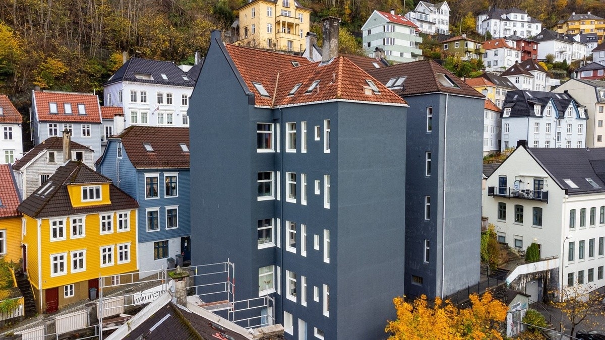 Fin bygård Galleribilde