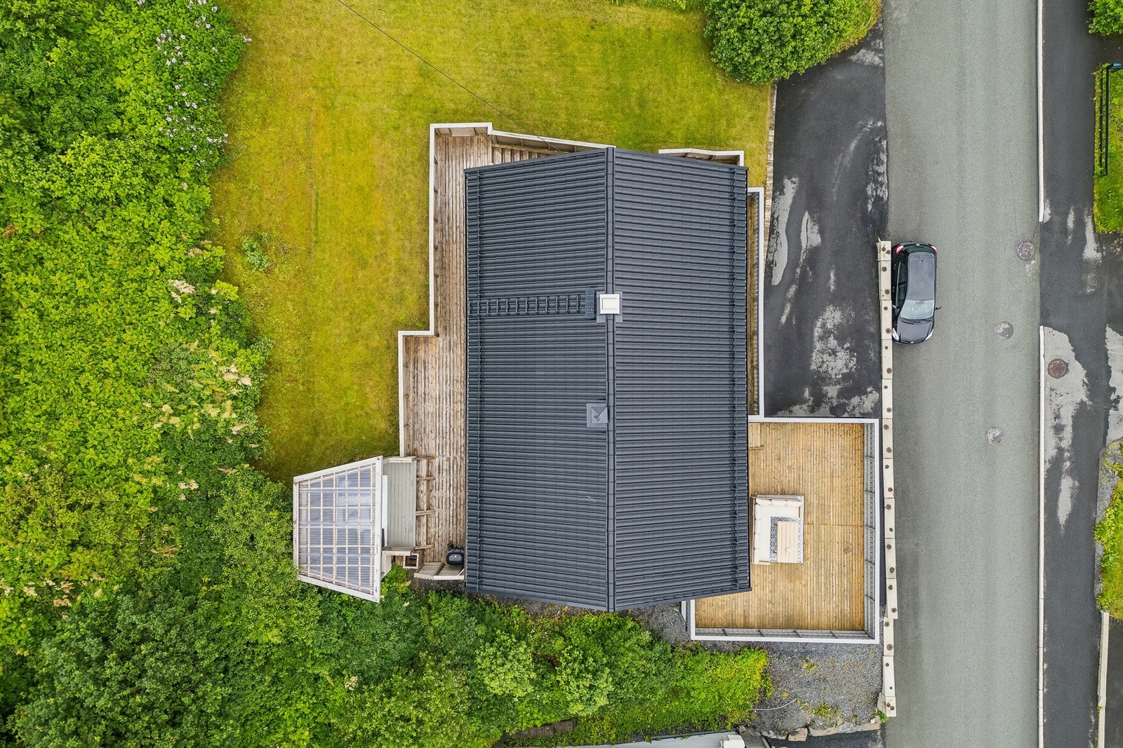 Tomtearealet er på ca. 749 m². Galleribilde