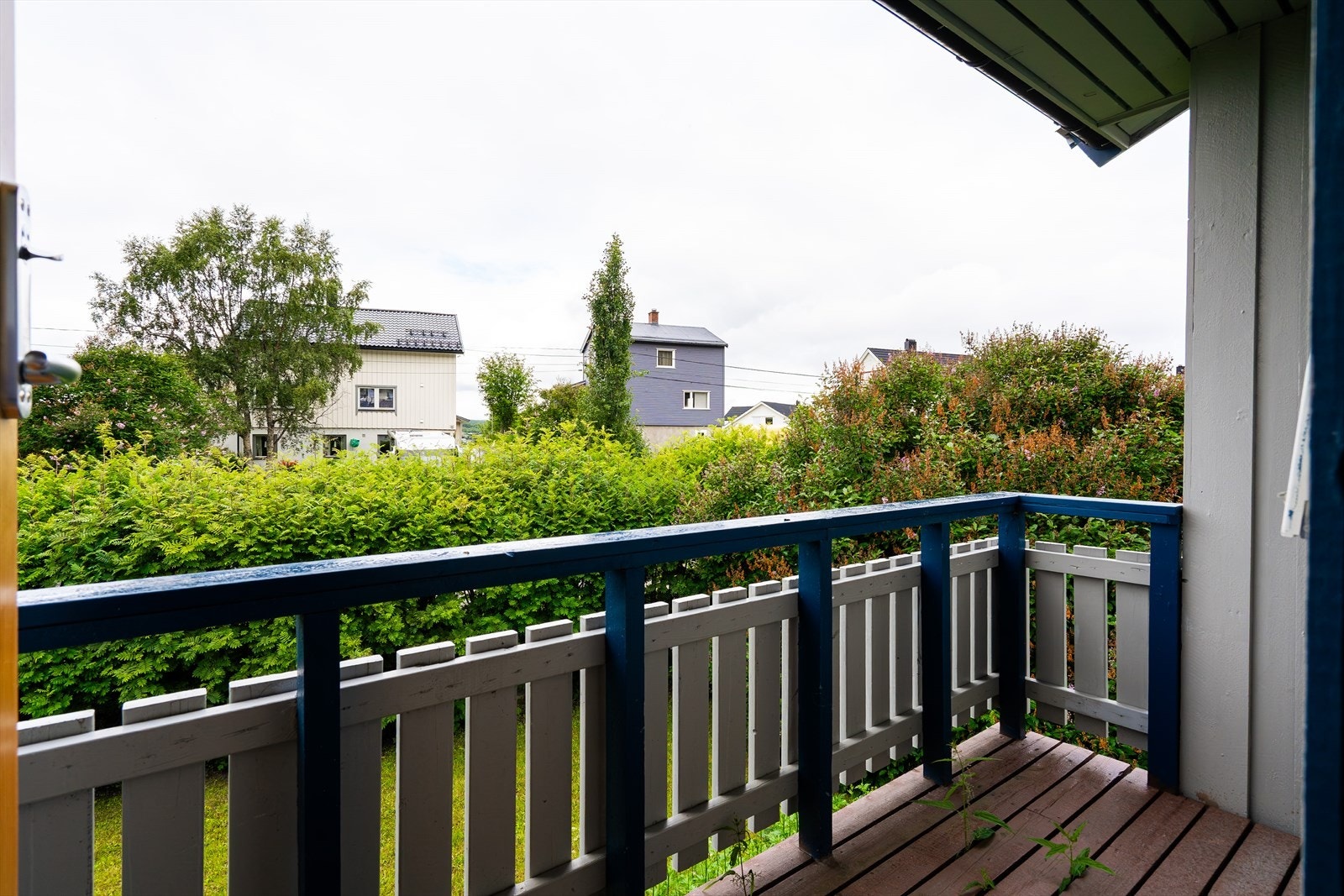 Fra hovedsoverommet er det utgang til en egen overbygd veranda. Galleribilde