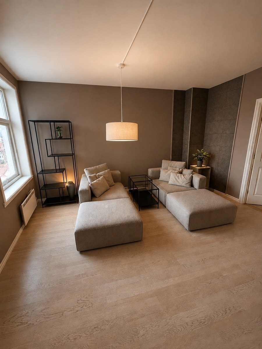Romslig stue Galleribilde