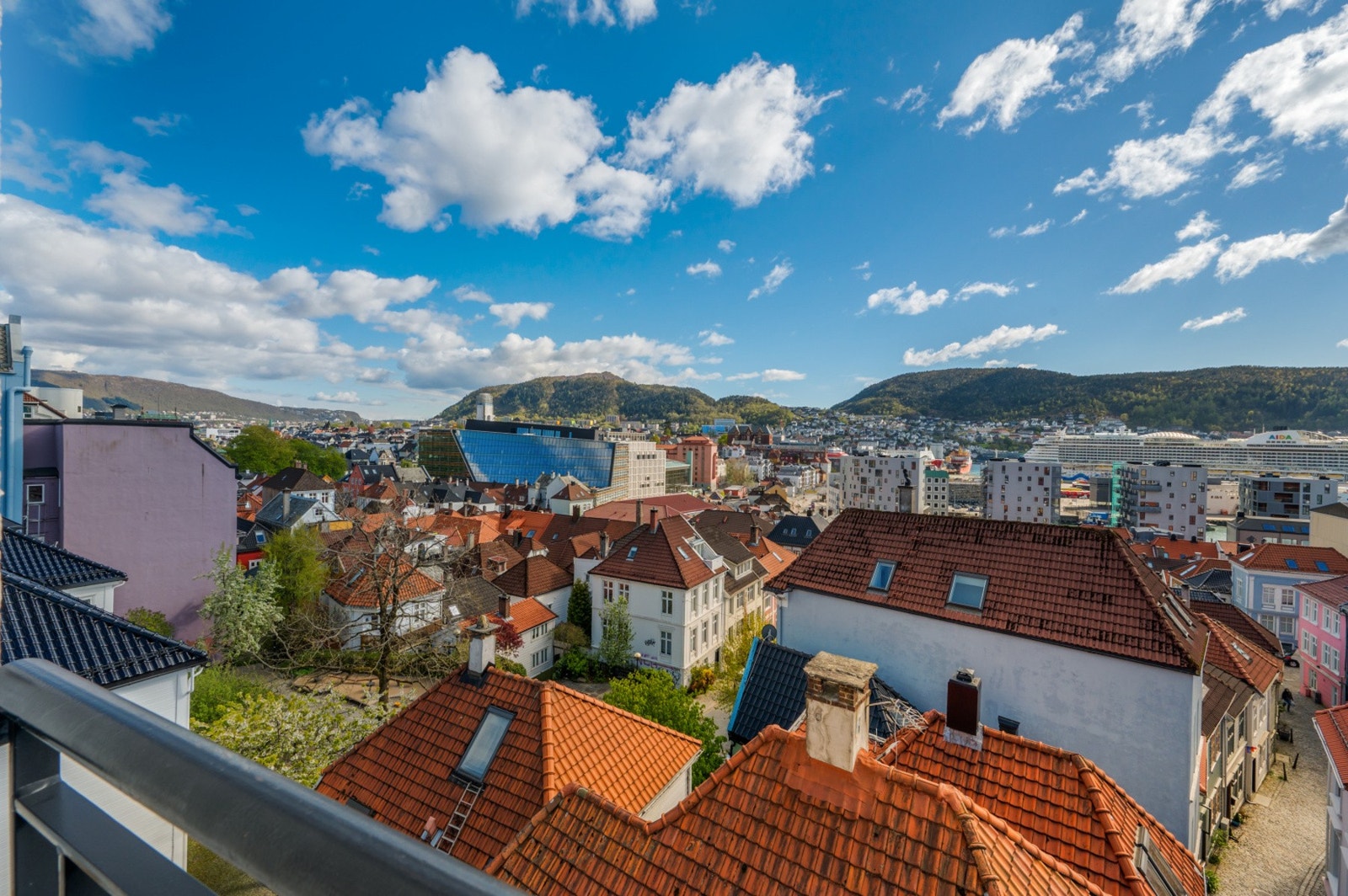Her kan fine dager virkelig nytes, både med utsikt og sol! Galleribilde
