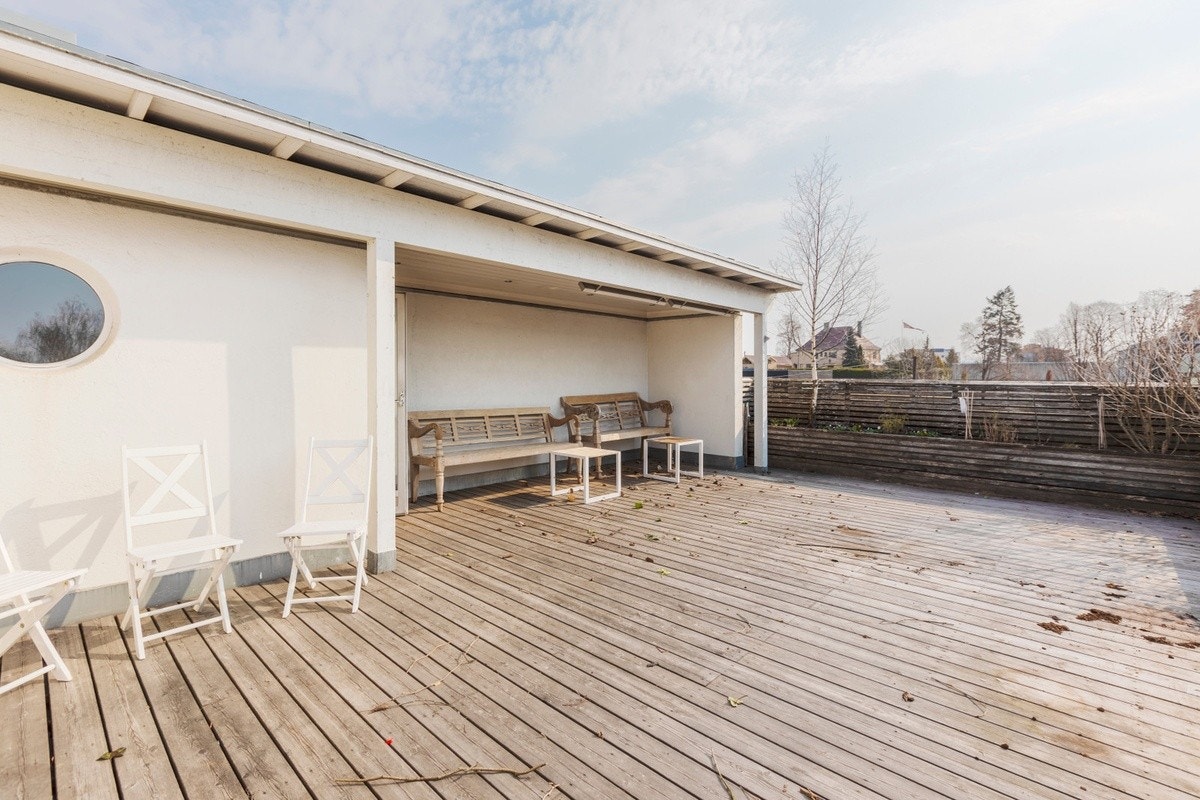 Unik takterrasse Ca. 44 m2 med gode solforhold! Galleribilde