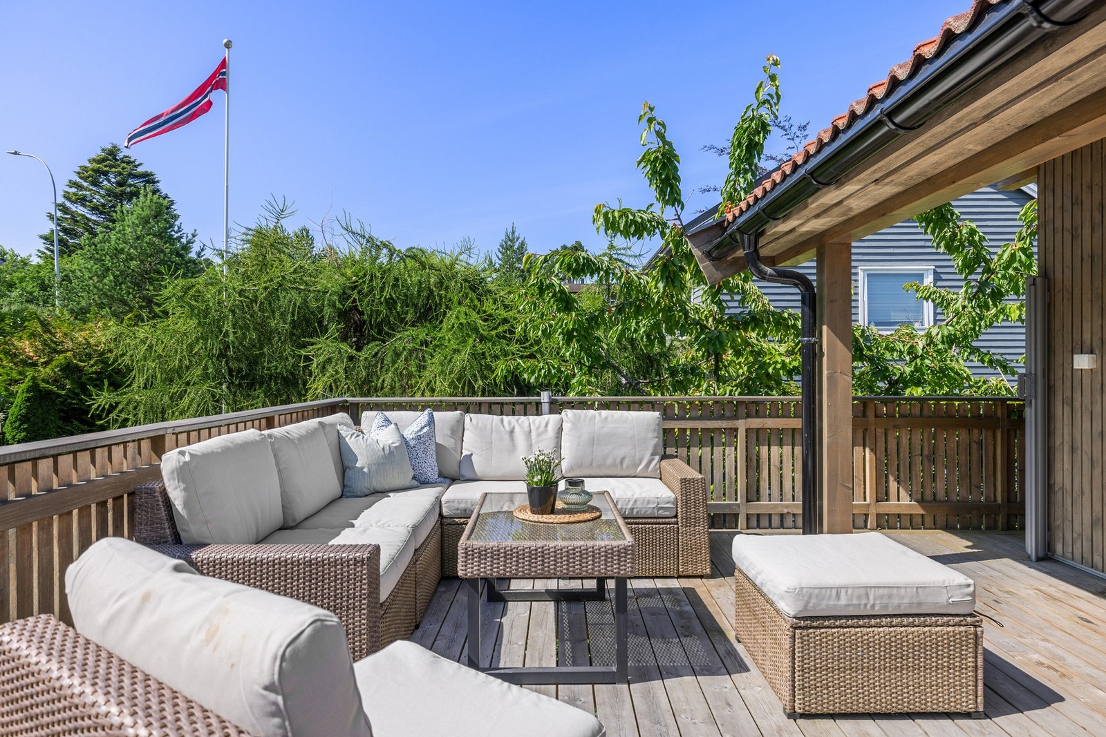 Her kan man nyte lange sommerdager med familie og venner. Galleribilde