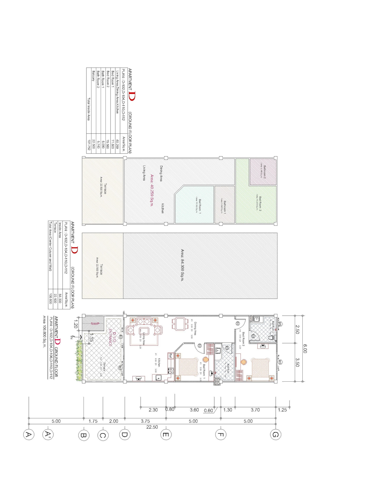 Plantegning D110 Galleribilde