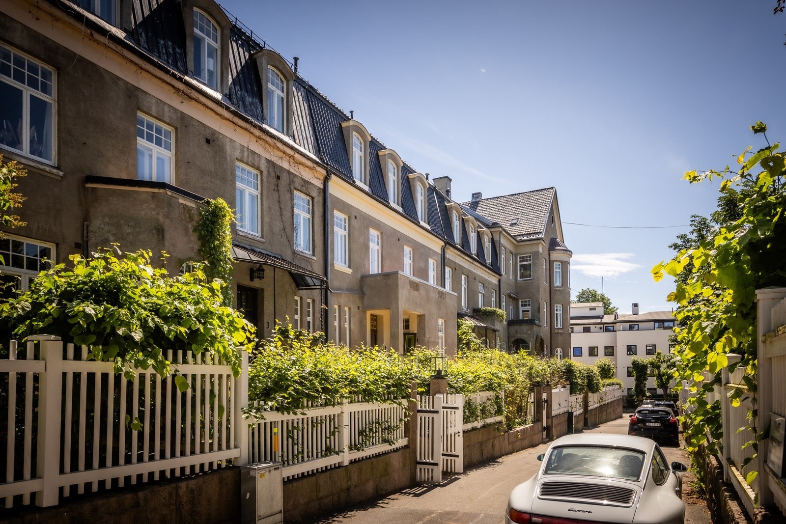 Eiendommen ligger i et meget populært og sentralt boligområde på Frogner. Galleribilde