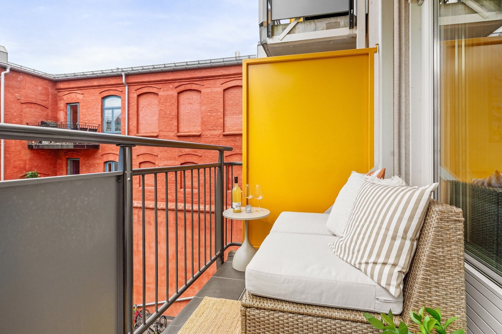 Leiligheten har en flott balkong på 4 m². Galleribilde