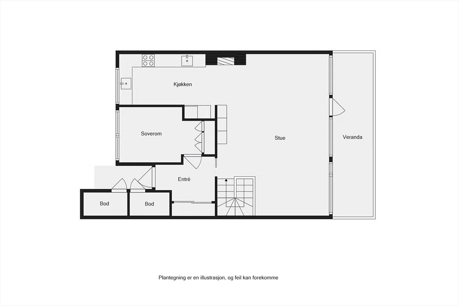 - Plantegning 2. etasje - Galleribilde