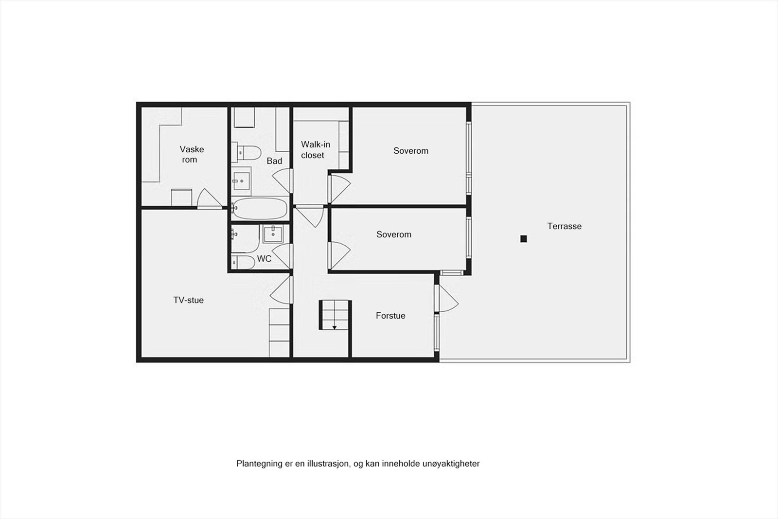 - Plantegning 1. etasje - Galleribilde