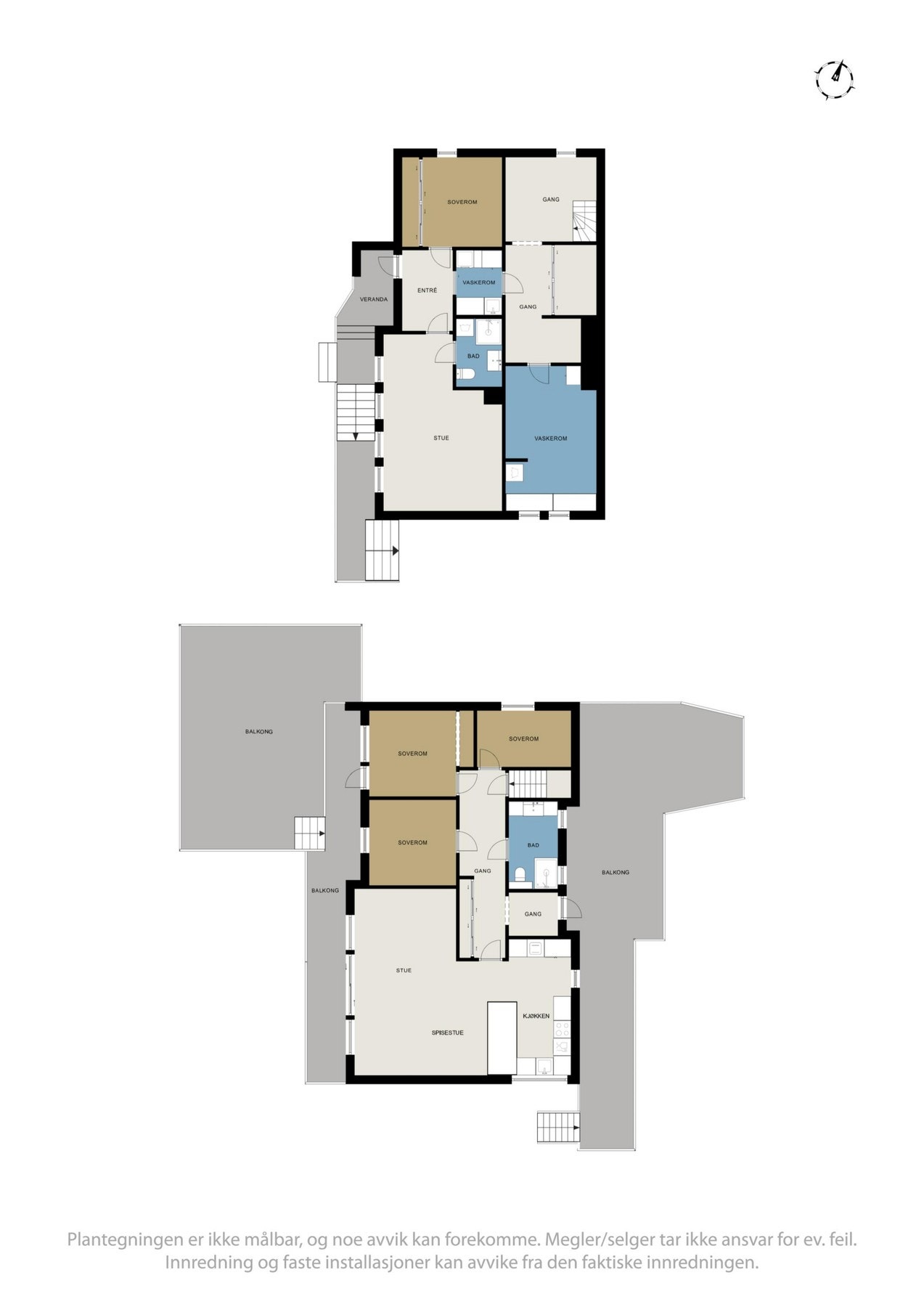 Planskisser samlet. Galleribilde