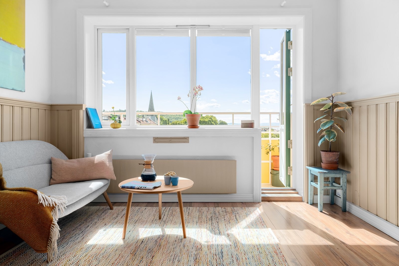 Leiligheten har en gjennomgående og god planløsning. Galleribilde
