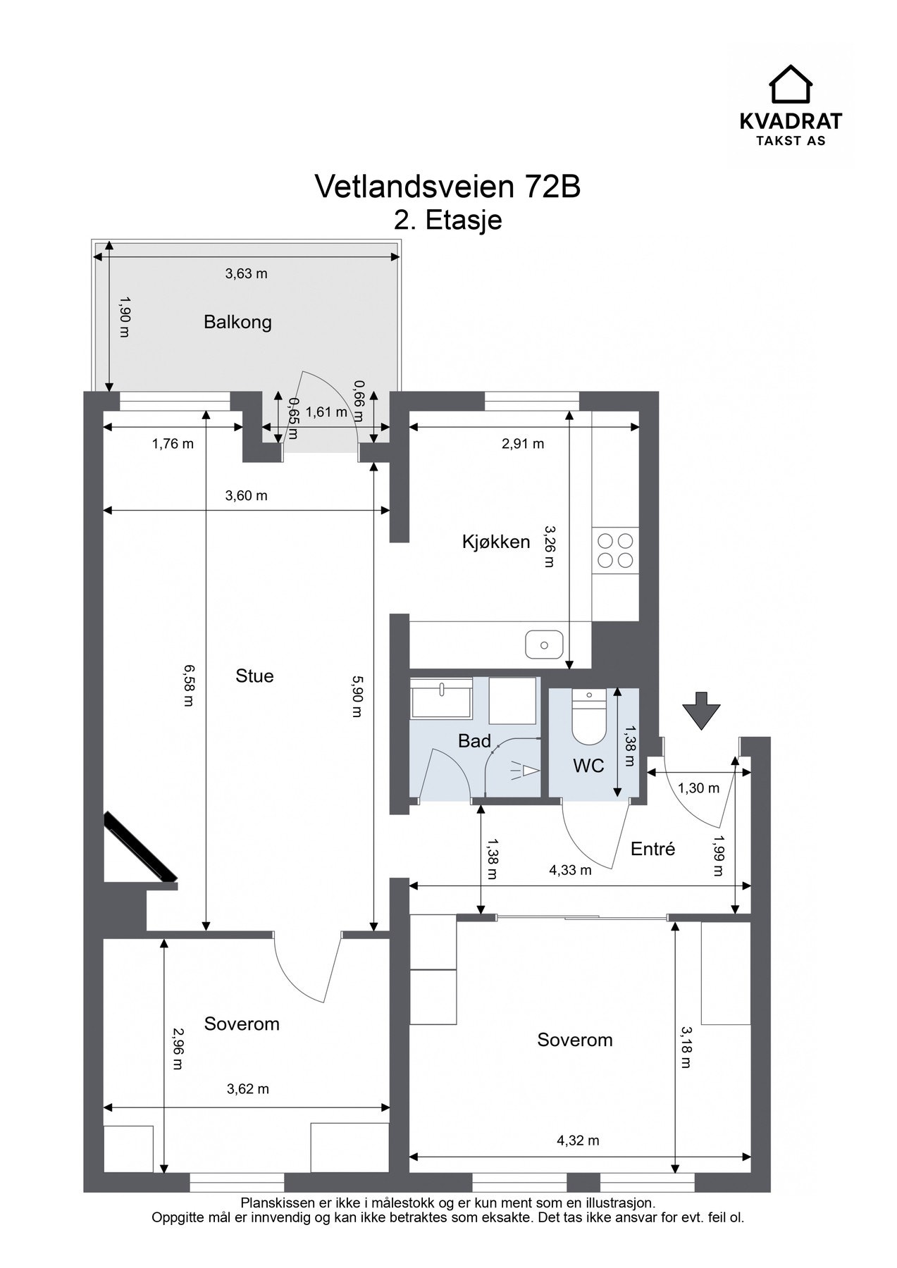 Planskisse. Galleribilde