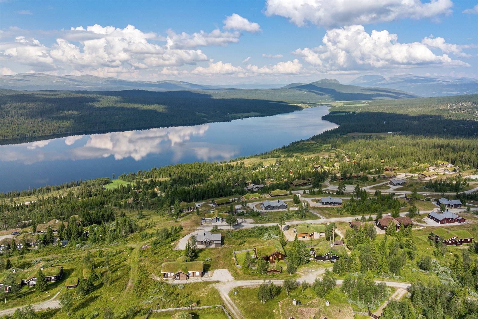 Utsik til det nye slalom anlegget i Valsfjell som åpner 21. desember 2025. Galleribilde